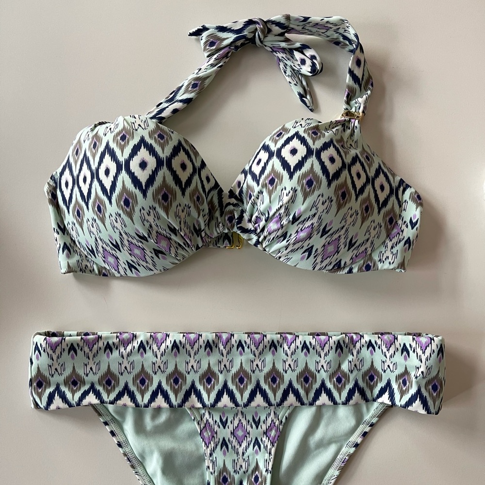 Bohemian print swim suit